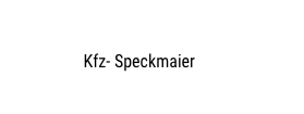 Kfz- Speckmaier